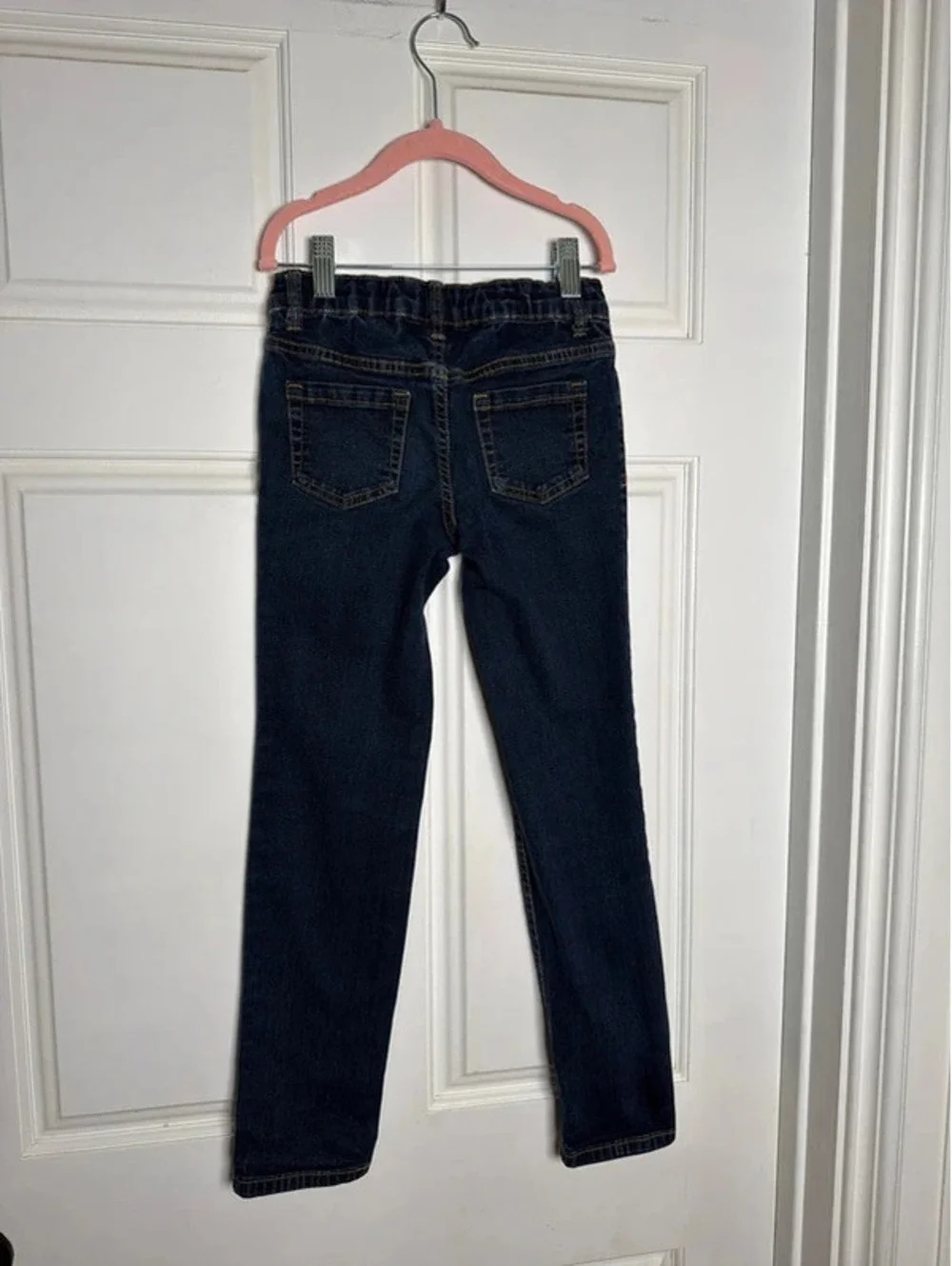 Girls Straight Leg Stretch Denim Jeans 8